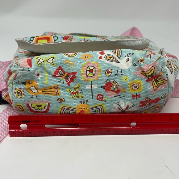 SUGAR BOOGER: Bird, Flowers, Butterflies Mini Backpack, - Picture 11 of 12